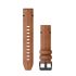 Garmin curea piele neagra originală Horween QuickFit 22