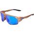100% - ochelari soare - NORVIK - Matte Copper Chromium - Blue Multilayer Mirror Lens
