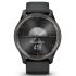 Garmin - vivomove Trend - Ramă Peach Gold din oţel inoxidabil - carcasă Ivory - curea din silicon