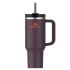 Stanley - termos tip sticla cu pai - Quencher H2.0 Tumbler - Shale - 1.18L