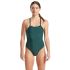 Finis - Costume de baie intreg pentru femei - Skinback Solid - visiniu cabernet