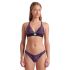 Arena - costum inot femei 2 piese - Monogram Elastic Bikini Triangle - Black I Multi