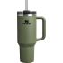 Stanley - termos tip sticla cu pai - Quencher H2.0 Tumbler - Shale - 1.18L
