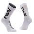 Northwave - sosete ciclism - Extreme Air - inaltime 17 cm - alb-negru