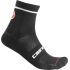 Castelli - sosete ciclism - Entrata 9 Sock - alb