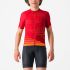Castelli - tricou ciclism maneca scurta copii - Aero Kid Jersey - verde lime | albastru