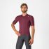 Castelli - tricou ciclism maneca scurta tailored fit - Espresso Jersey - 18-35 gr C - bordo | argintiu