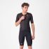 Castelli - costum triatlon cu maneca scurta - Free Sanremo 3 Suit Short Sleeve - albastru belgian | portocaliu