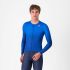 Castelli - tricou ciclism maneca lunga tailored fit cu protectie solara - Upf Long Sleeve Jersey - gri argintiu
