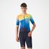 Castelli - costum triatlon cu maneca scurta - Free Sanremo 3 Suit Short Sleeve - negru
