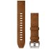 Garmin - curea piele - QuickFit 22 - MARQ 2 leather - black I green