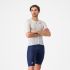Castelli - pantaloni ciclism scurti cu bretele - Free Aero Race S Bibshort - grena