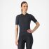 Castelli - tricou ciclism maneca scurta regular fit - Anima 4 W Jersey - 18-32 gr C - negru deschis