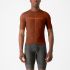 Castelli - tricou ciclism maneca scurta regular fit - Prologo Lite Jersey - 16-38 gr C - grena | portocaliu