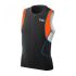 TYR - bluza fara maneci triatlon - Competitor Singlet - negru | gri