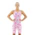 TYR - costum tehnic intreg pentru femei - Thresher - roz I alb