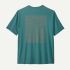 Patagonia - tricou - M Capilene Cool Daily Graphic - Albastru