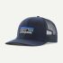Șapcă Patagonia P-6 Logo Trucker Hat - albastru deschis