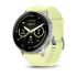 Garmin - Venu 4 45mm smartwatch cu GPS și AMOLED - Silver cu curea de silicon Citron