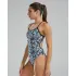 Costum înot întreg TYR Prismbreak - negru/multicolor | 300h rezistență