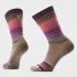 Șosete Merino casual Smartwool Everyday Stitch Stripe - gri Charcoal | Ash | Crew