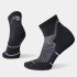 Șosete Merino alergare Smartwool Run - gri deschis/alb | Ankle | Targeted Cushion