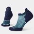 Șosete Merino alergare Smartwool Run - mov/alb | Low Ankle | Targeted Cushion
