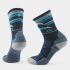 Șosete Merino hiking Smartwool Hike Mountain Moon - bleumarin Deep Navy | Crew | Light Cushion