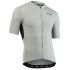 Tricou ciclism Northwave Force 2 - gri deschis | manecă scurtă bărbați