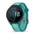 Garmin - Forerunner 165 Music ceas multisport cu GPS AMOLED - alb Whitestone - gri mist grey