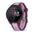 Garmin - Forerunner 165 Music ceas multisport cu GPS AMOLED - alb Whitestone - gri mist grey