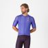 Tricou cu maneca scurta Castelli Drittone Logo, pentru barbati, violet/roz giro