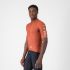Tricou ciclism Castelli Entrata Apex bărbați - negru cu alb
