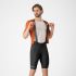 Pantaloni scurti cu bretele Castelli Espresso 2, pentru barbati, negru