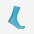 Sosete Castelli Espresso 18, unisex, roz giro, XXL, 44-47