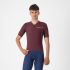 Tricou cu maneca scurta Castelli Premio EVO, pentru barbati, visiniu inchis