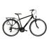 Bicicleta Trekking Kross Trans 1.0 28 inch neagra Shimano Tourney