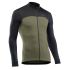 Tricou ciclism Northwave Force 2 lung L negru/verde