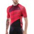 Tricou ciclism Merida Cx Design scurt 422 S Roșu/Negru fermoar lung - 15512T0422