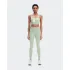 Bustieră alergare On Performance Bra Terra W - verde Seedling | Tin | suport mediu