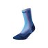Șosete compresie CEP Run Edition Gradient 5.0 Mid Cut W - albastru/galben