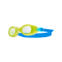 Ochelari înot copii TYR Aqua Blaze - verde | portocaliu | anti-aburire
