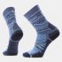 Șosete trekking Smartwool Hike Mountain Range Crew Light Cushion bărbați - albastru închis