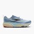 Pantofi alergare trail Brooks Cascadia 20 damă - albastru pastel cu corai