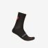 Șosete ciclism Castelli Entrata 12 - negru