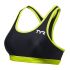Bustieră triatlon TYR Competitor Racerback damă - negru cu verde lime