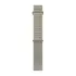 Garmin curea nailon - QuickFit 20 - Nailon Cream Heathered cu componente Soft Gold