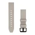 Garmin curea piele Horween- QuickFit 20 - limestone