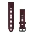 Garmin curea silicon QuickFit 20 - neagra cu parte extra lunga pentru Fenix 5s/ 6s/ 7s D2 Delta S