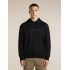 Hanorac Icebreaker 360 RealFleece Elemental - negru Black | Merino